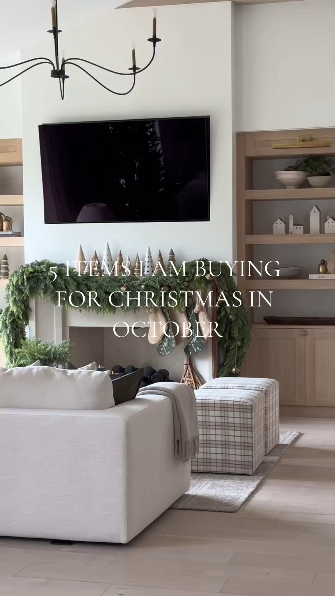 While everyone else might be stocking up on pumpkins, I’m already diving into all things Christmas! These five holiday finds are some of my absolute favorites. First up, the Norfolk pine garland—it’s stunning on its own, but I added some velvet ribbon, and it took it to a whole new level of beauty! Then there’s the viral Home Depot Christmas tree that sells out every year, so trust me, you’ll want to snag it now before it’s gone. And finally, these adorable little Christmas trees—they’re perfect for the mantle, a table spread, or just sprinkled around the house for a festive touch. Can’t wait to get my home all decked out for the season!

#LTKHome #LTKSeasonal #LTKVideo