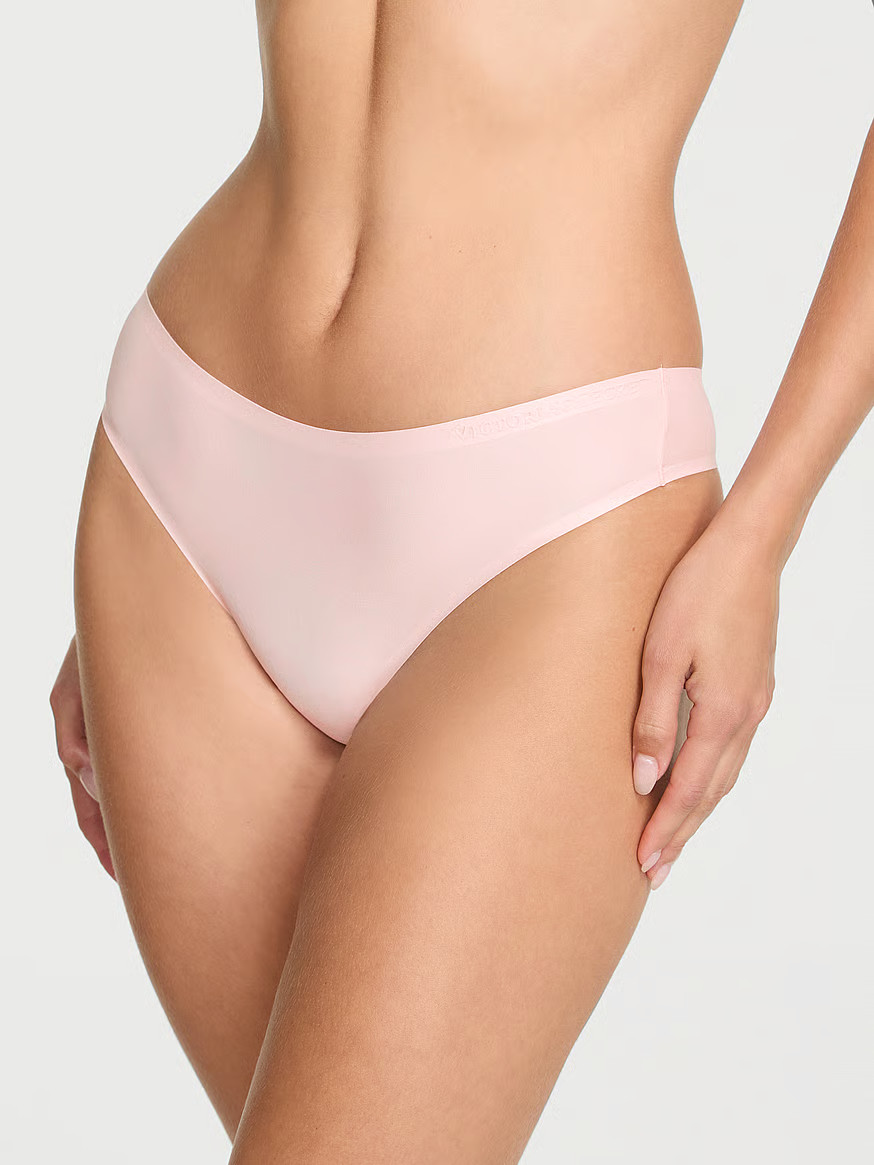 Buy Body by Victoria Flex Mid-Rise Thong Panty, Purest Pink - Order Panties online - Victoria's S... | Victoria's Secret (US / CA )