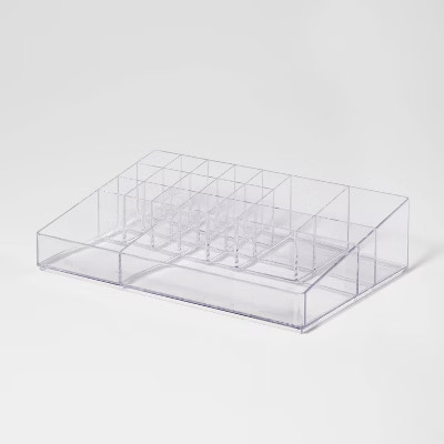 Bathroom Plastic Extra Large Cosmetic Organizer Clear - Brightroom™ | Target