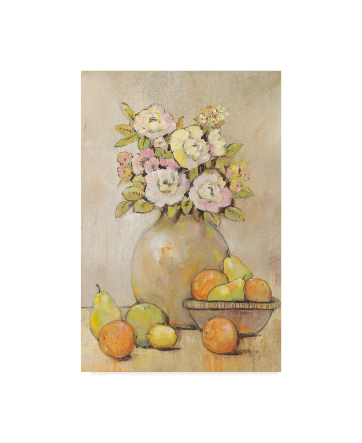 Tim Otoole Still Life Study Flowers and Fruit Ii Canvas Art - 37" x 49" - Multi | Macy's AU | APAC