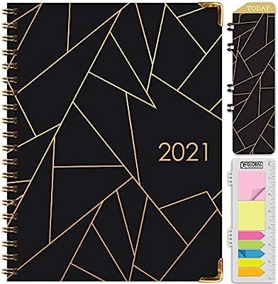 HARDCOVER 2021 Planner: (November 2020 Through December 2021) 8.5"x11" Daily Weekly Monthly Plann... | Amazon (US)