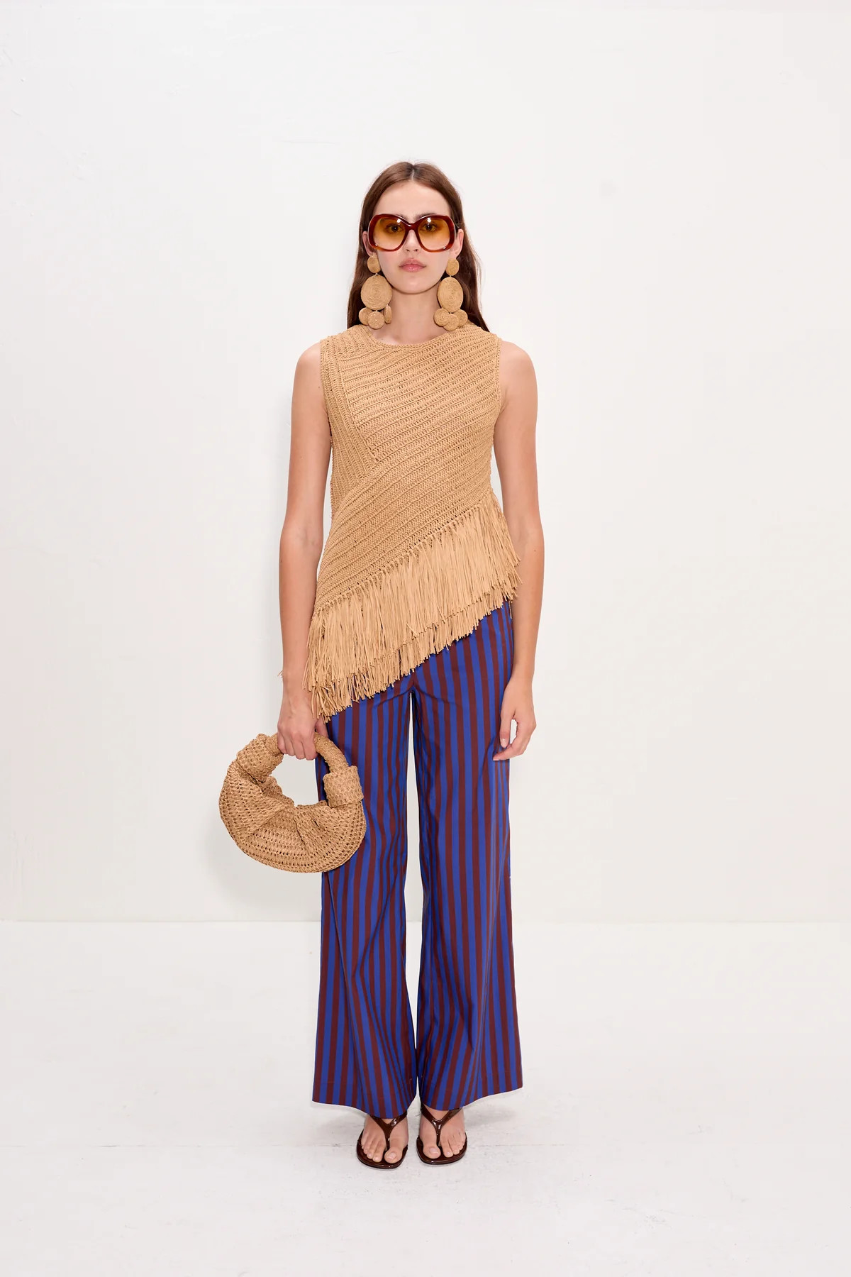 Beja Crochet Top in Natural | SIMONMILLER | Simon Miller