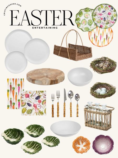 Easter entertaining from Shoppe Cooper at Home save 10% with code CRISTIN

#LTKhome #LTKfamily #LTKSeasonal