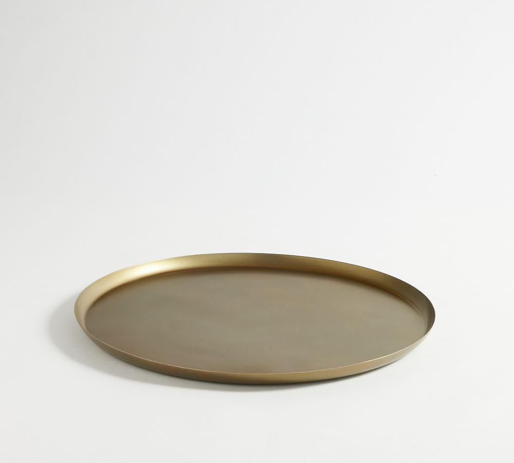 Brass Handcrafted Metal Nesting Trays | Pottery Barn (US)