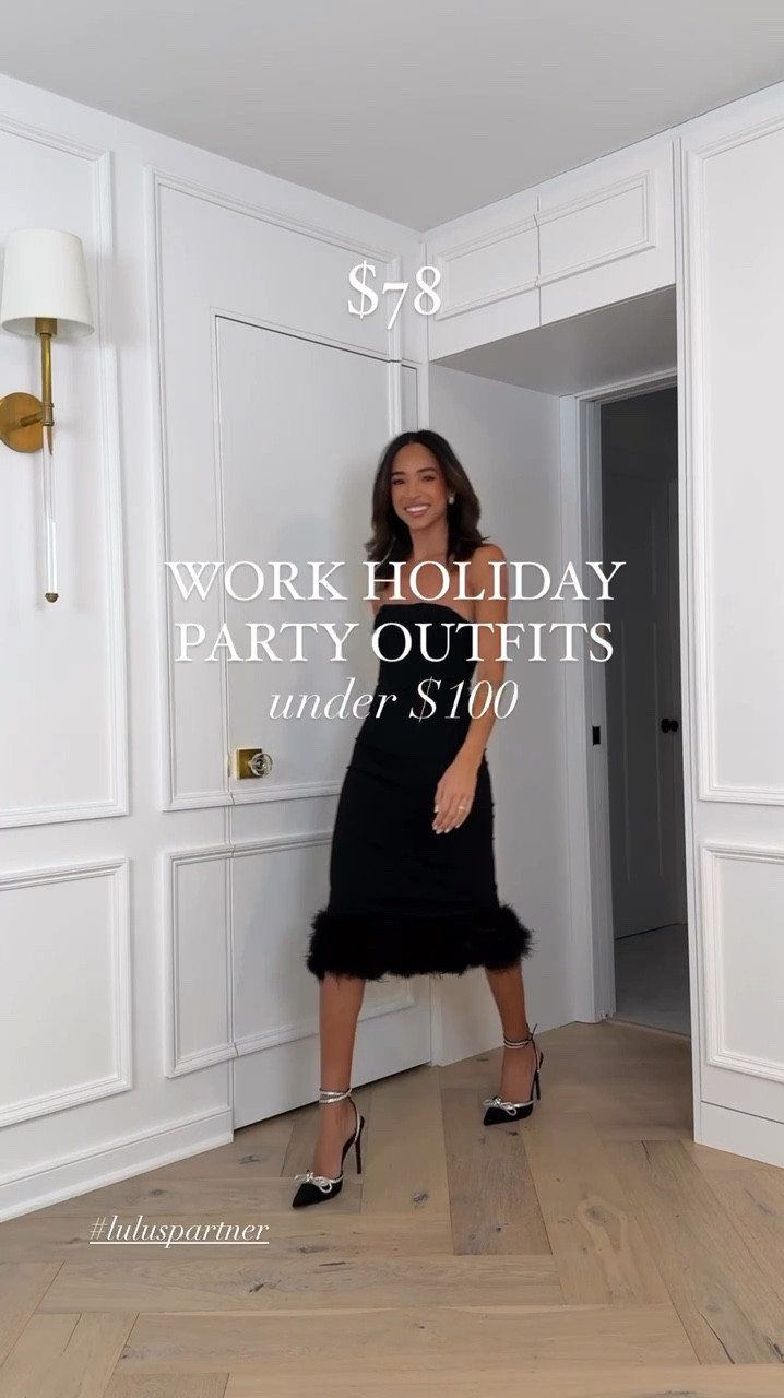 Work holiday party outfits under $100! ✨🎄 Use code NENA20 for 20% OFF! Wearing size XS dresses and size small faux fur jacket  


Event dress
Black tie dress 
Wedding guest dress 
Holiday dress 
Velvet dress 

#LTKStyleTip #LTKSeasonal #LTKHoliday