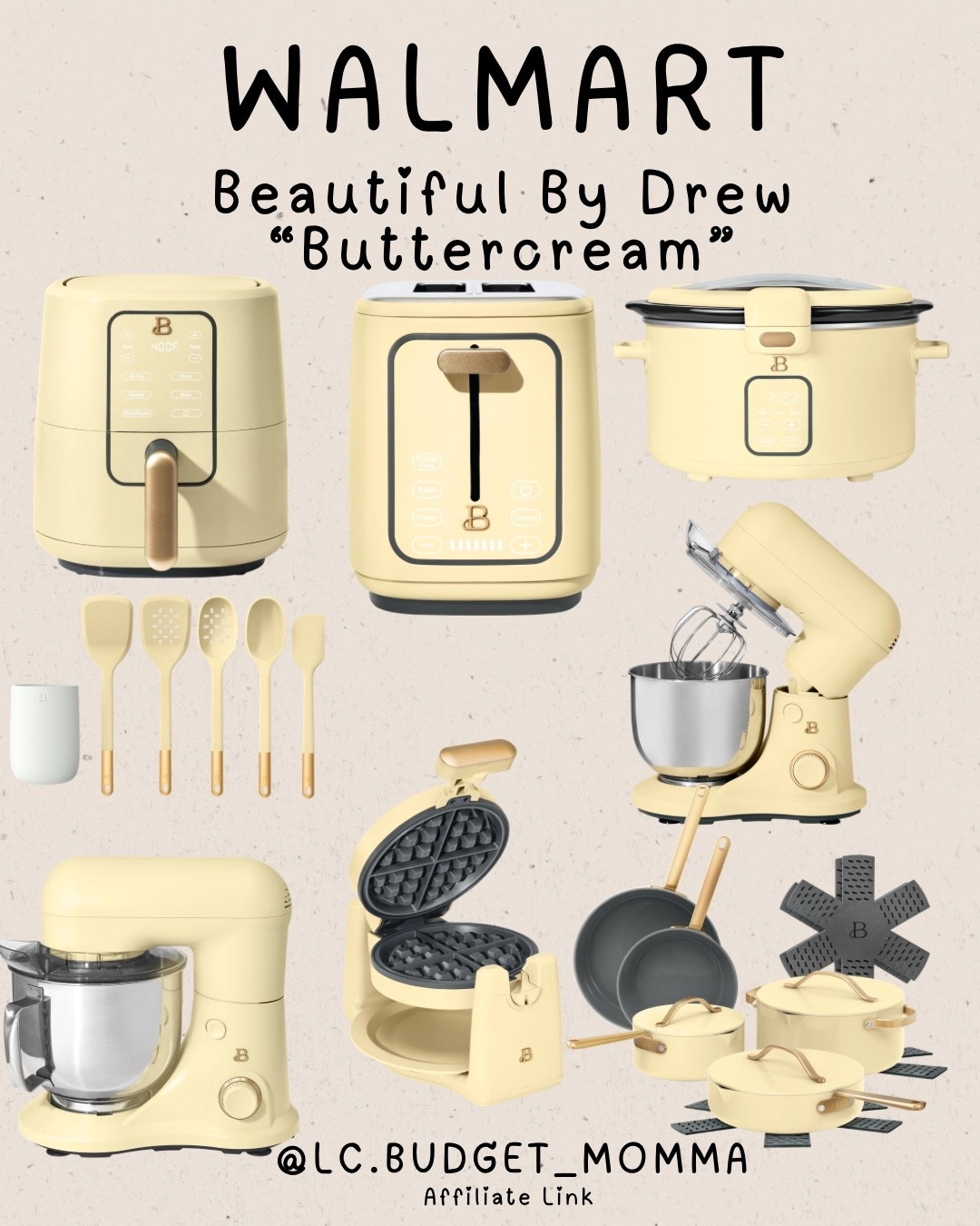 #kitchen #kitchenappliances #yellow #butter #buttercream #walmarthome #walmartfinds

#LTKSeasonal #LTKHome #LTKfoodie