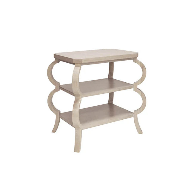 Marin Side Table - Cerused Oak | Cailini Coastal