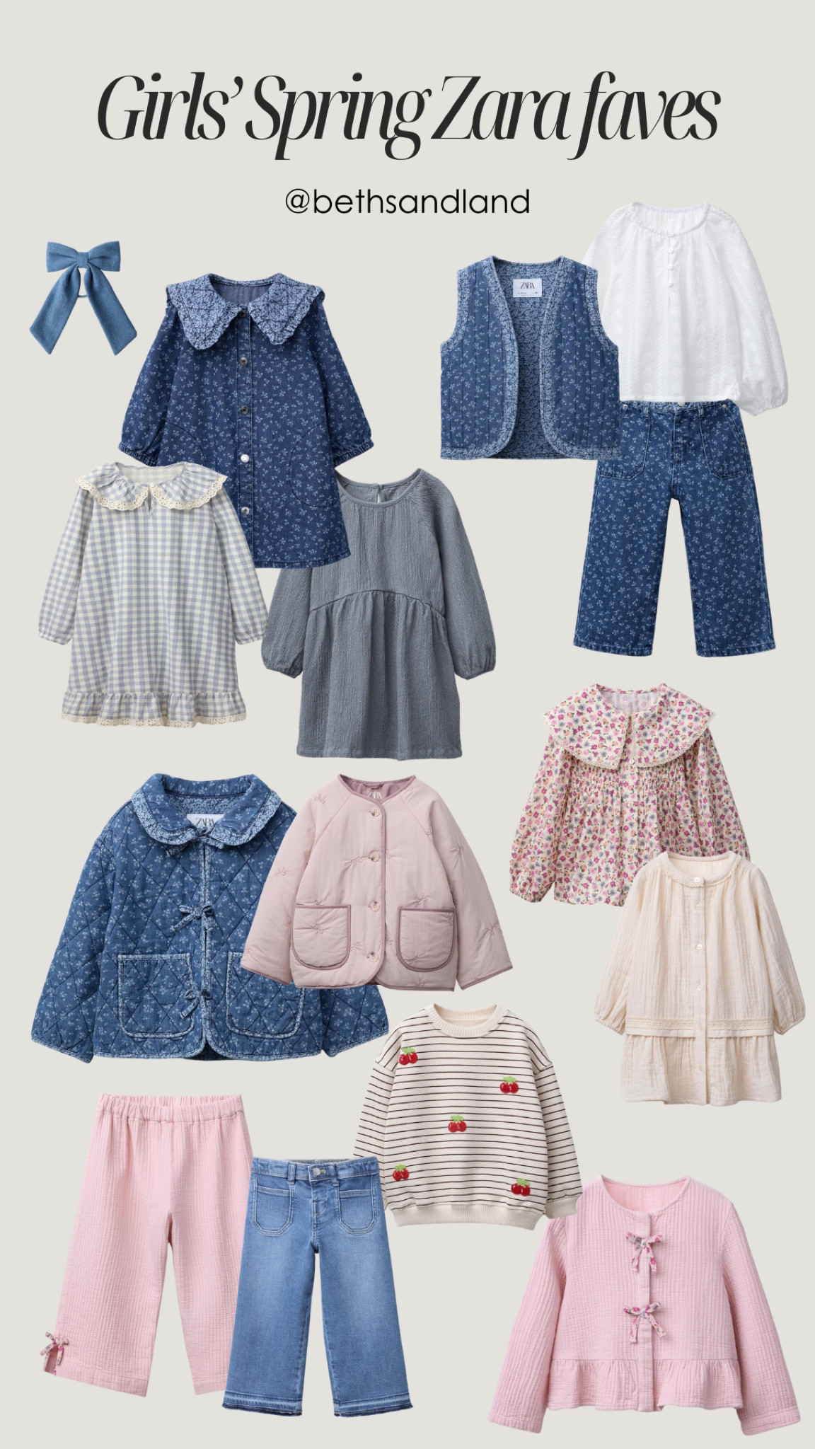 Girls’ Spring Zara faves, featuring coats, dresses, blouses, sweaters, trousers and accessories. 

#LTKuk #LTKkids #LTKeurope