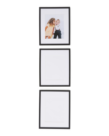 3pk 16x20 Matted To 11x14 Matte Finished Wooden Wall Portrait Frames | Mother's Day Gifts | Marsh... | Marshalls