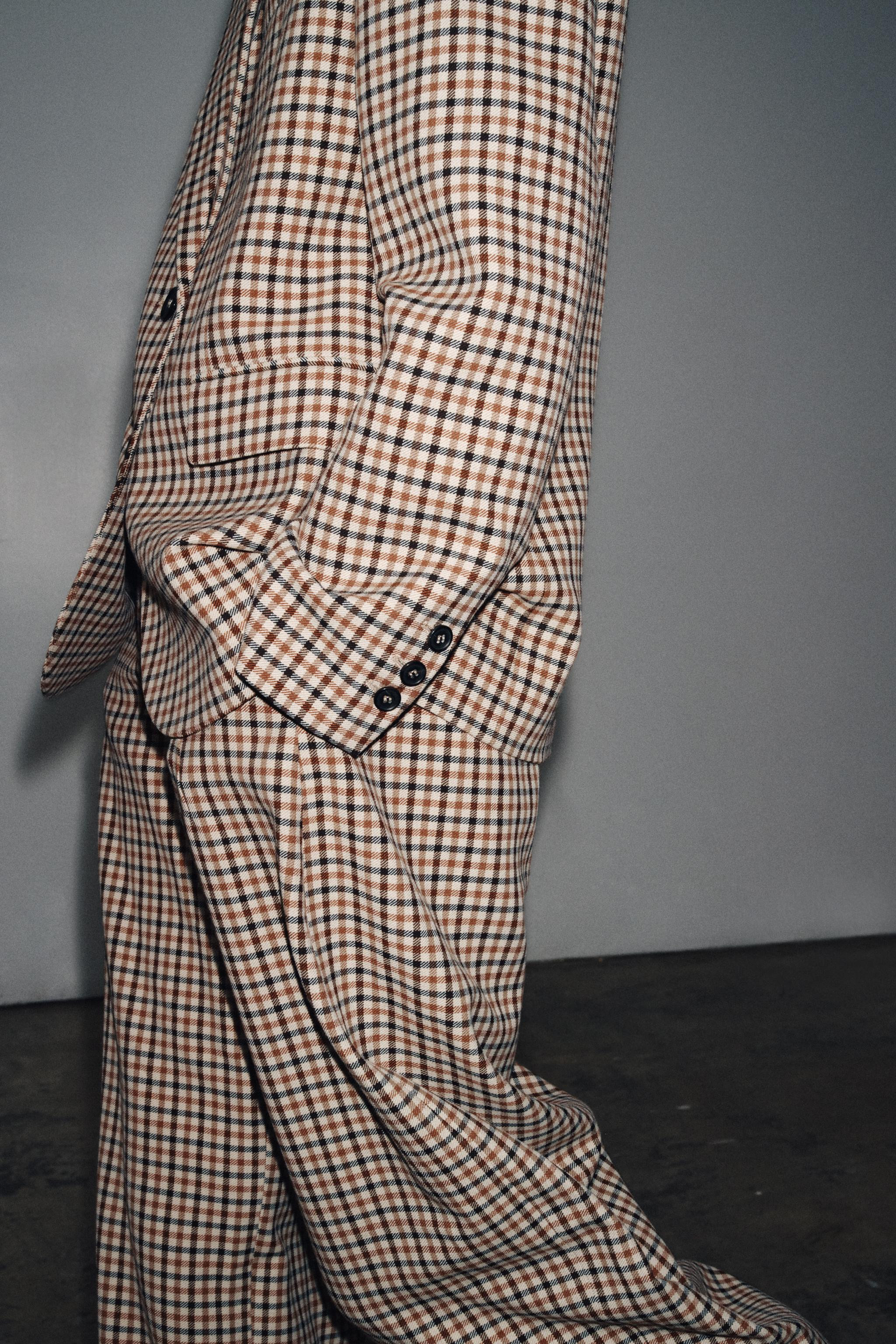 STRAIGHT PLAID BLAZER ZW COLLECTION | Zara US