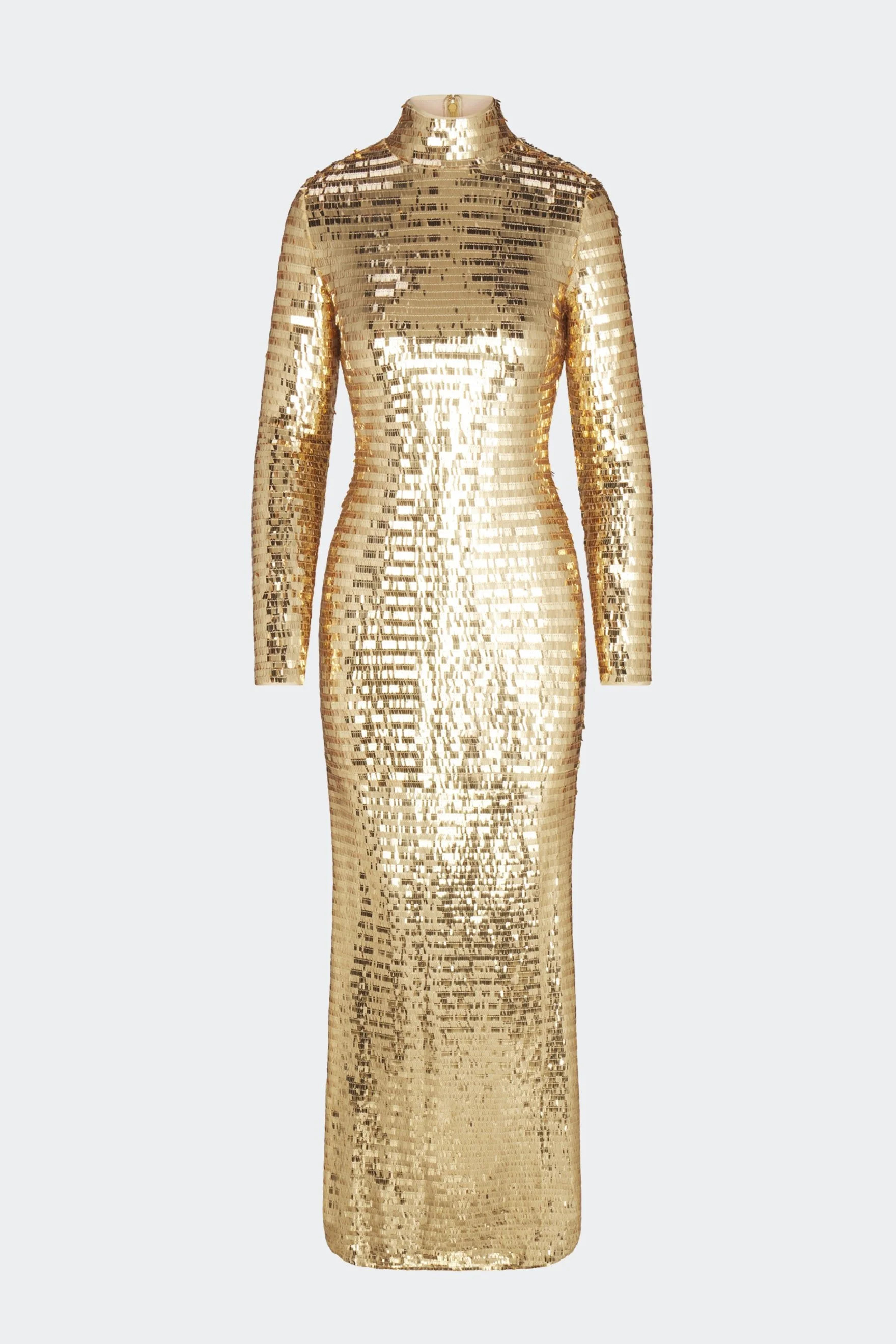 Sequin
           Sculpty Dress in Star Gold | Simon Miller