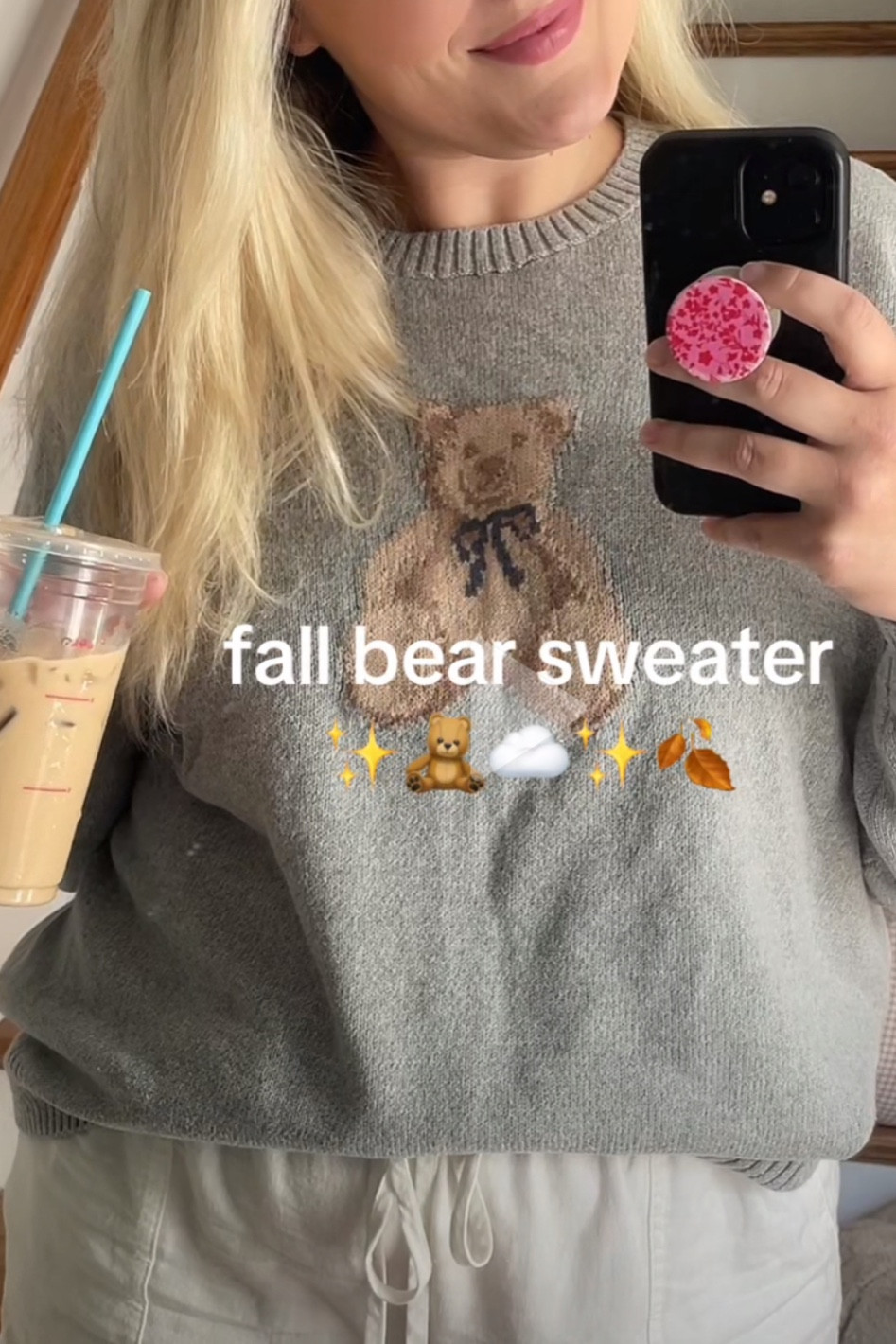this bear sweater is the perfect fit and so soft! this sweater is selling out fast so be sure to get yours now 🧸

#LTKSeasonal #LTKFindsUnder50