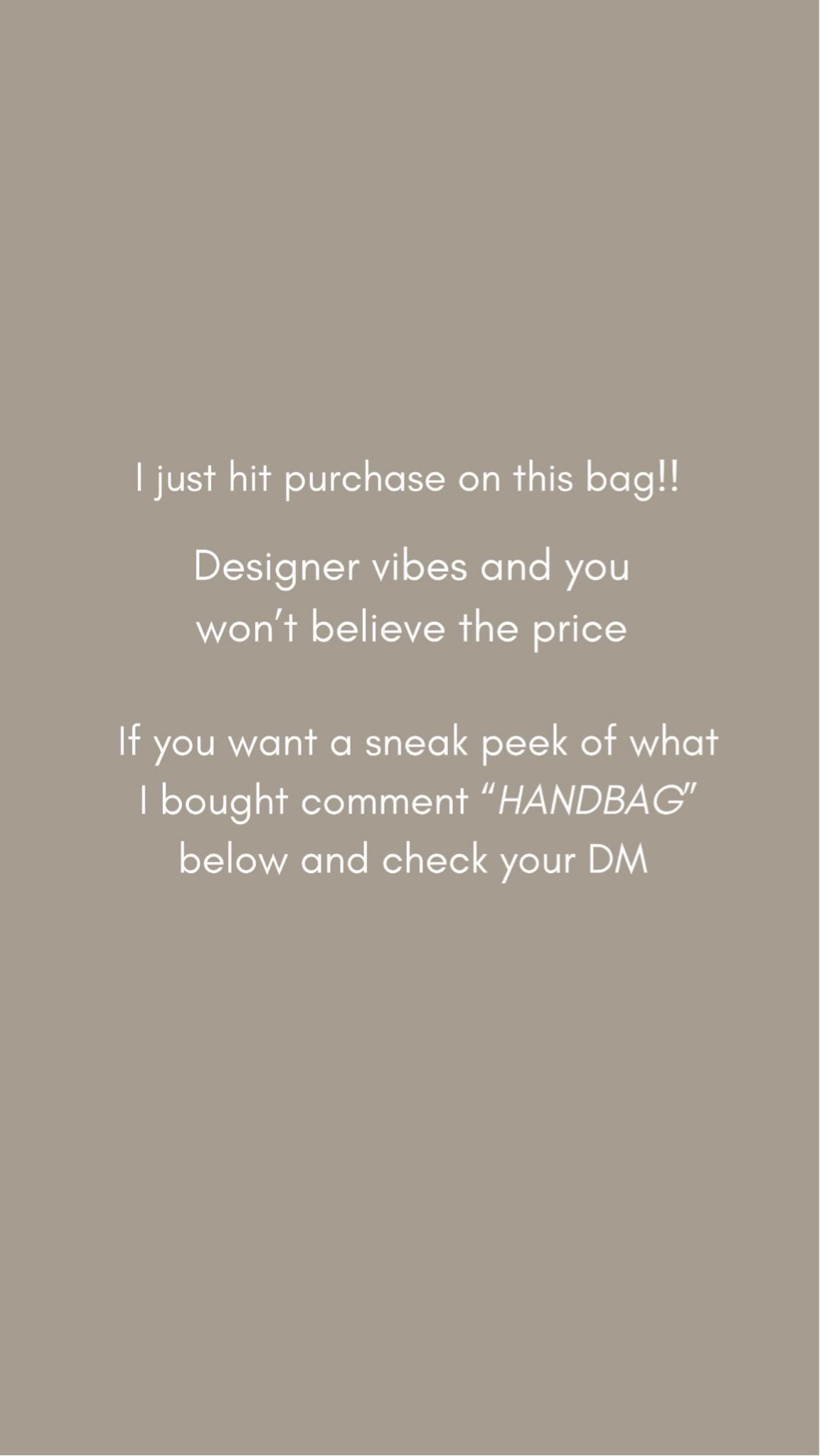 I just hit purchase on this bag!! Designer vibes and you won't believe the price✨

#LTKgrwm #LTKBeauty #LTKootd