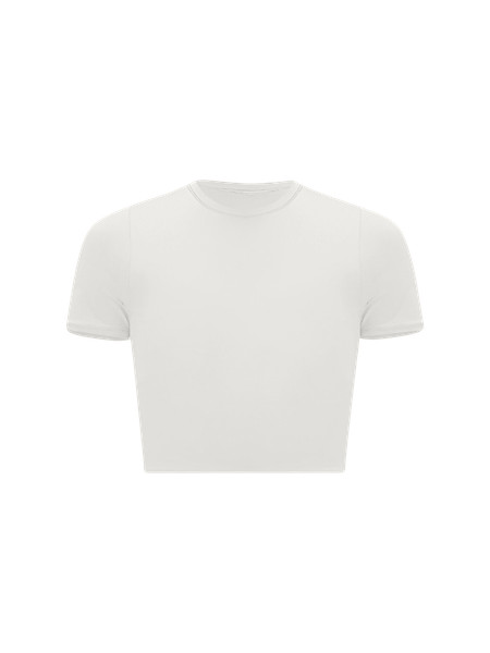 Wundermost Ultra-Soft Nulu Crewneck Cropped T-Shirt | lululemon (CA)