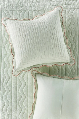 Iluka 100% Cotton Gauze Euro Sham | Anthropologie (US)