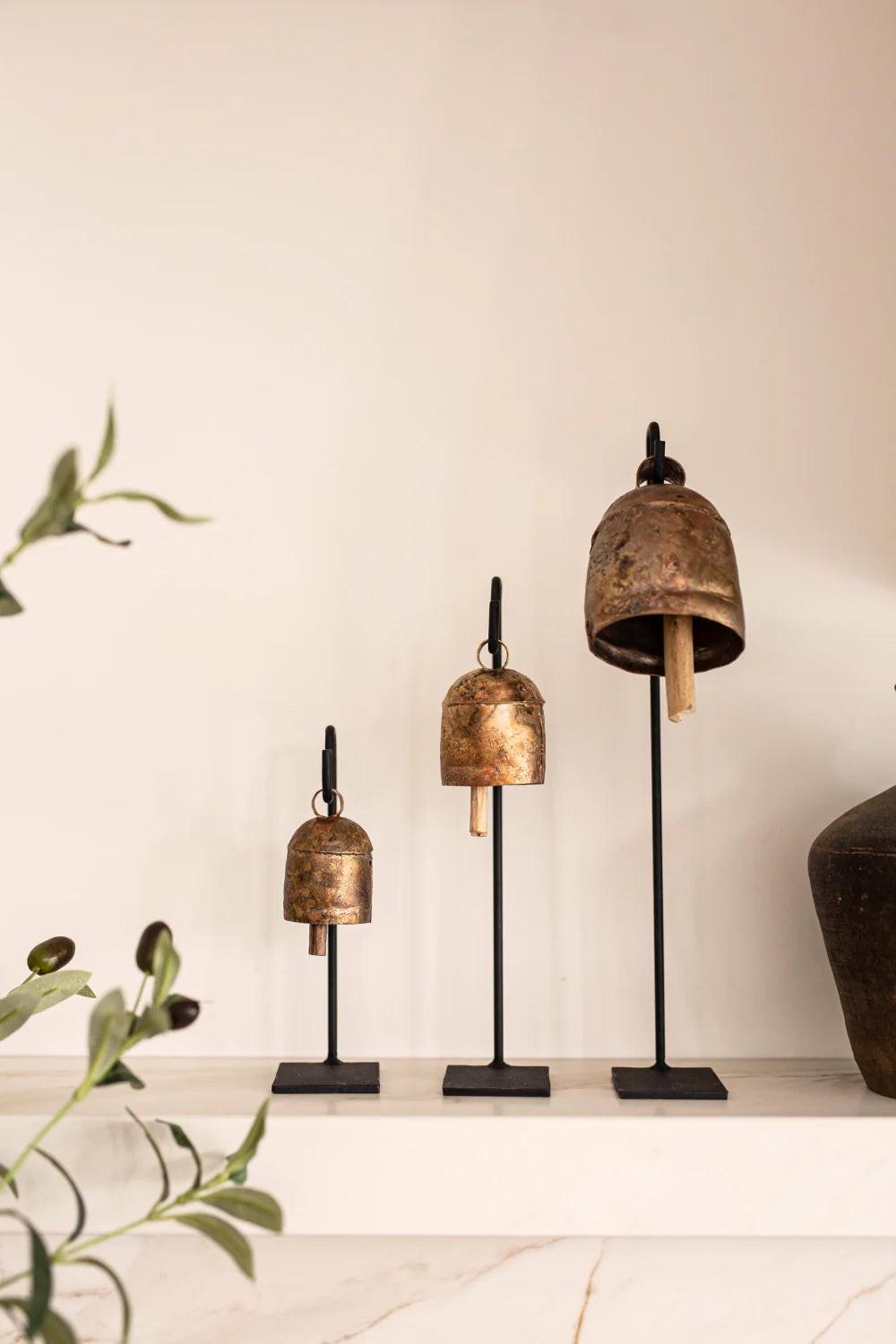 Vintage Bells & Stands | Cottage and Key