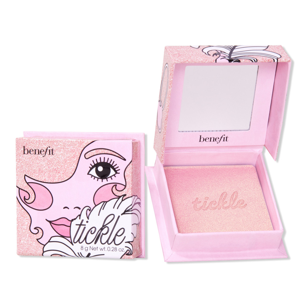 Benefit Cosmetics Tickle Golden Pink Powder Highlighter | Ulta