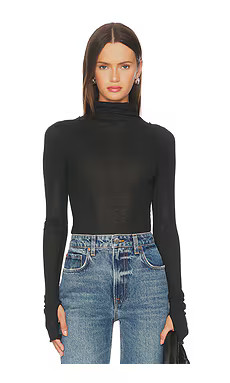 Free People Close To Home Layering Top in Black from Revolve.com | Revolve Clothing (Global)