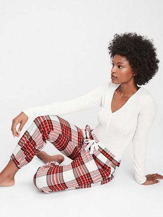 Flannel Pajama Joggers | Gap (US)