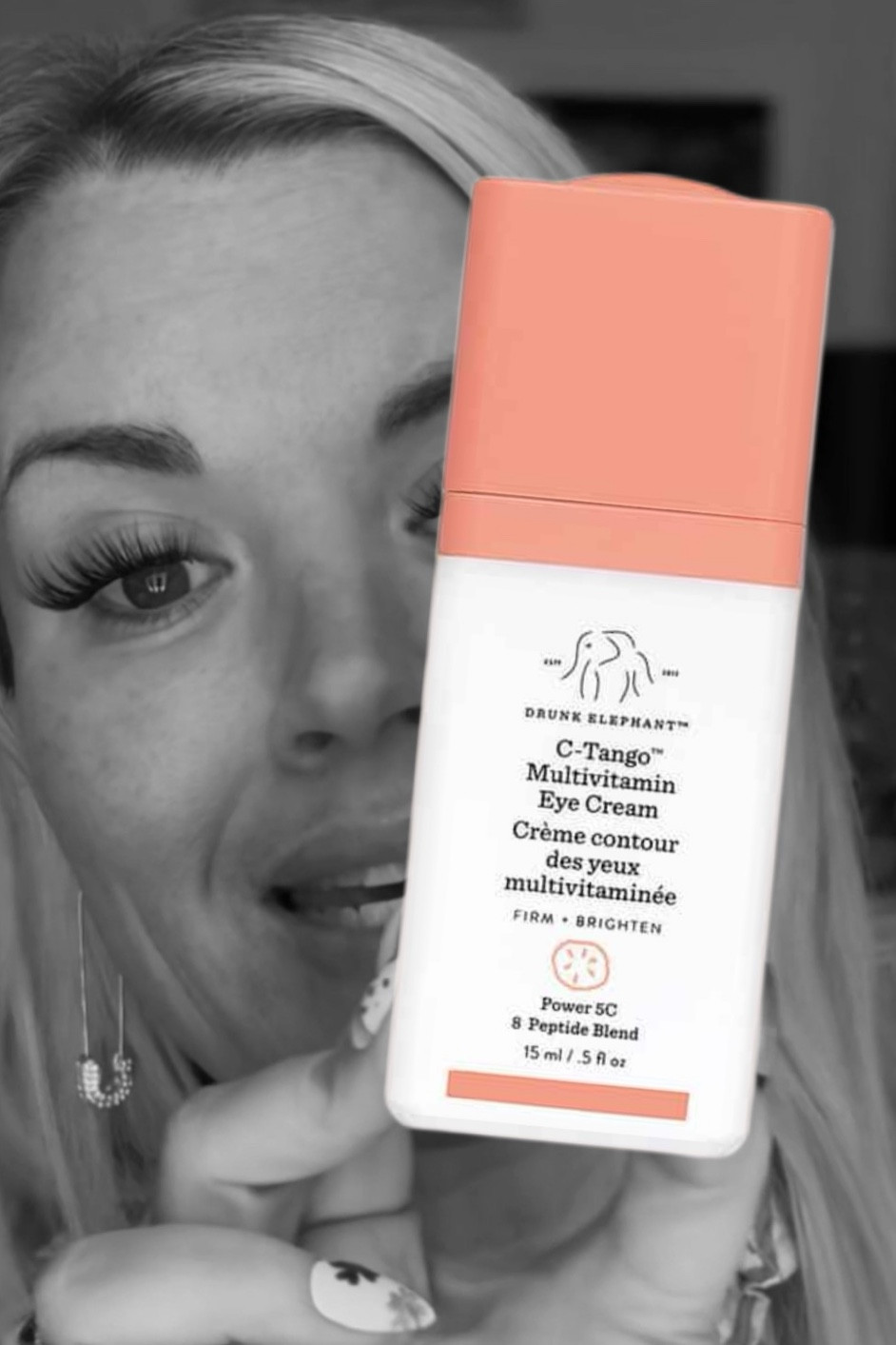 Drunk Elephant's C-Tango is a rich and restorative eye cream featuring a brightening combination of eight peptides, five forms of vitamin C, and cucumber extract for firmer, stronger-looking skin around the eye area. #skincare #eyecream

#LTKbeauty #LTKover40 #LTKfindsunder100