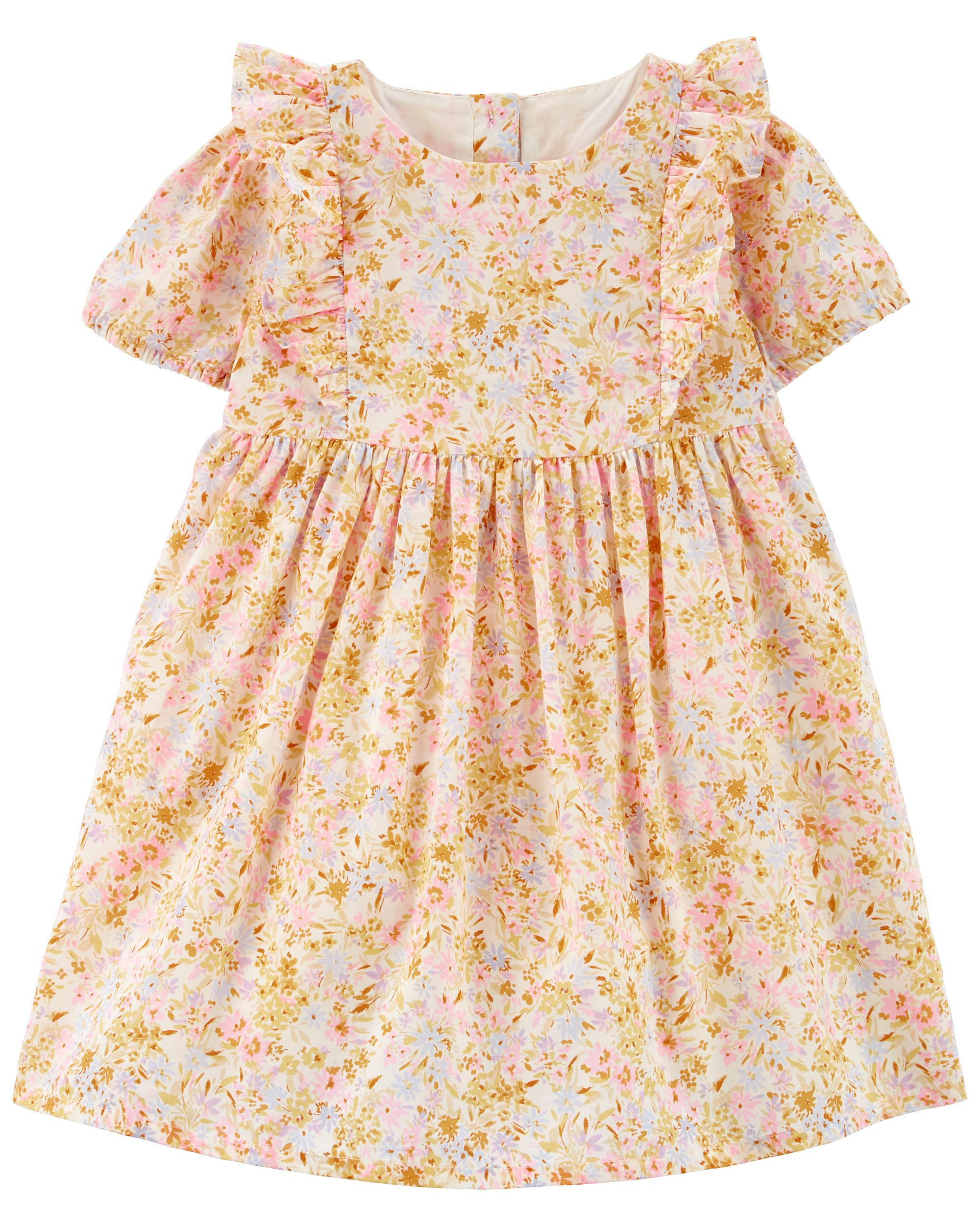 Toddler Ruffled Babydoll Dress | Carter's