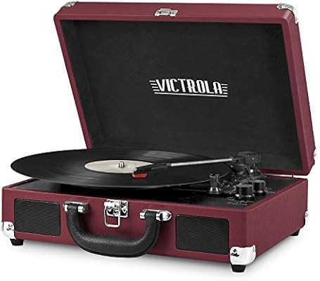 Victrola Vintage 3-Speed Bluetooth Portable Suitcase Record Player with Built-in Speakers | Upgra... | Amazon (US)
