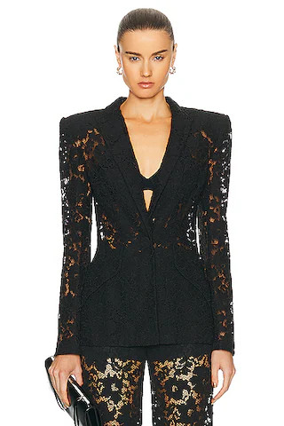 Kensington Lace Blazer | FWRD 
