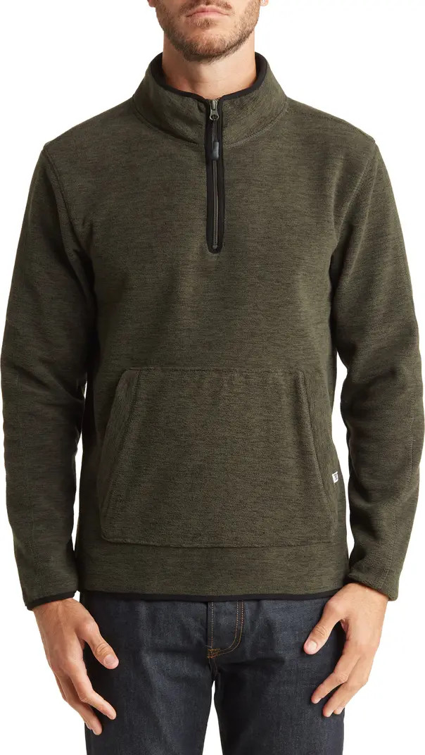 Inject Slub Polar Fleece Half-Zip Pullover | Nordstrom Rack