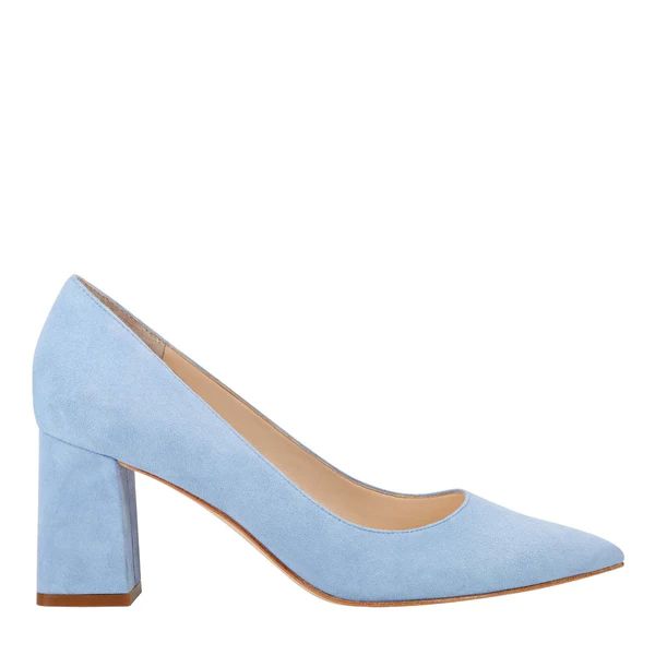 Zala Block Heel Pointy Toe Pump | Marc Fisher