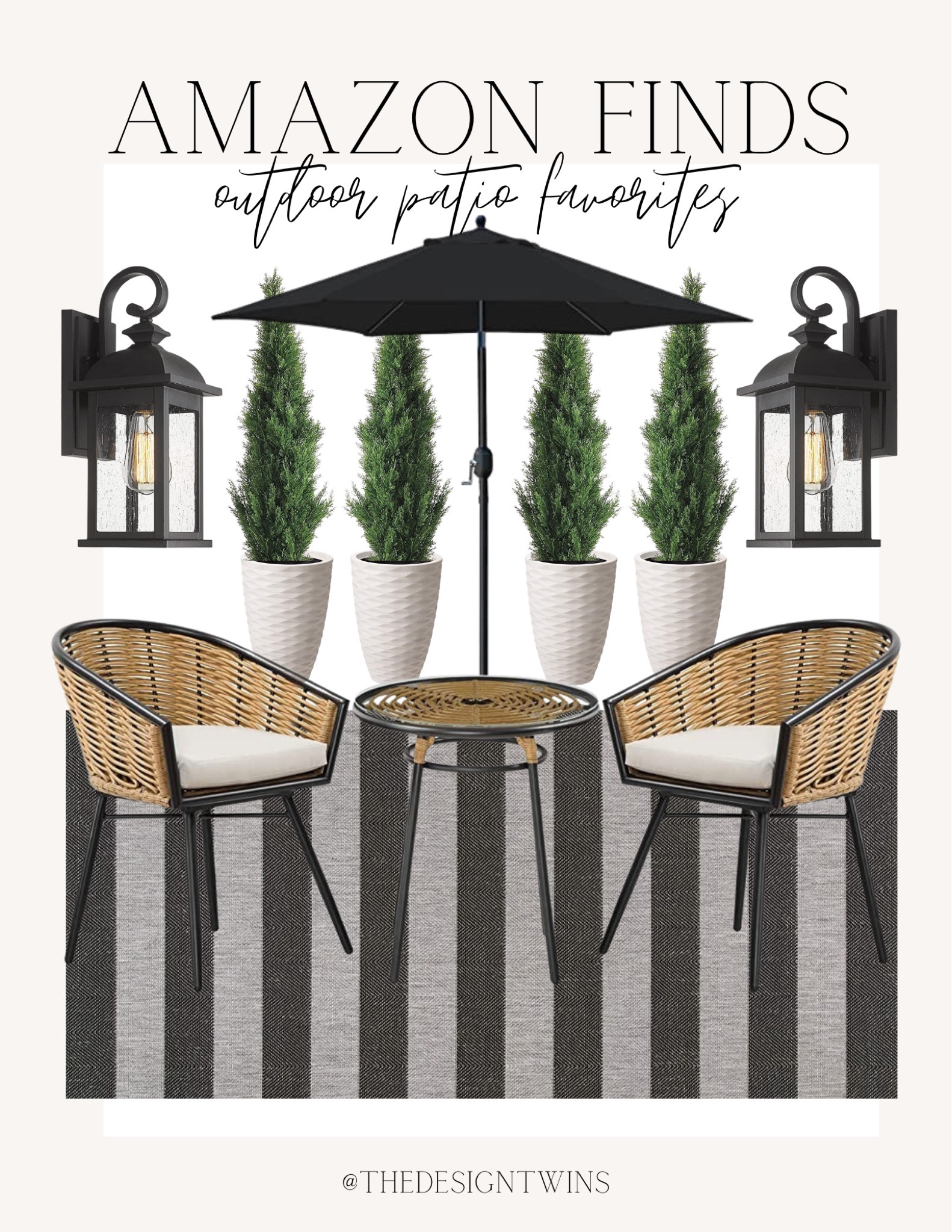 Amazon outdoor patio favorites. Budget friendly. For any and all budgets. Organic modern, traditional, modern farmhouse home decor, accessories and furniture. Neutral, wood nature inspired. Coastal casual home, modern french country.

#LTKstyletip #LTKhome #LTKSeasonal