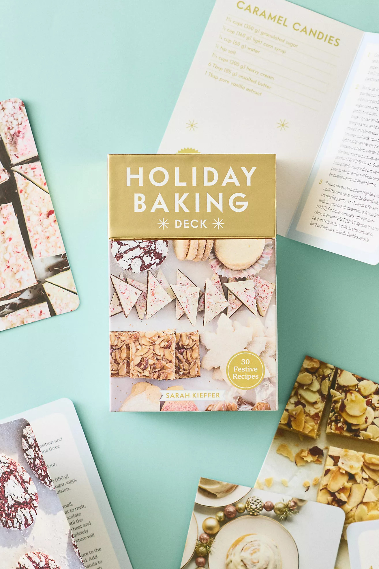 Holiday Baking Deck: 30 Festive Recipes Hardcover Cookbook | Anthropologie (US)