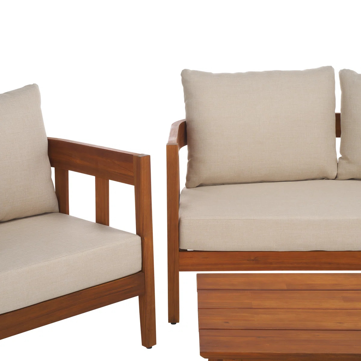 Stefanus 4 Piece Patio Conversation Set | Wayfair North America