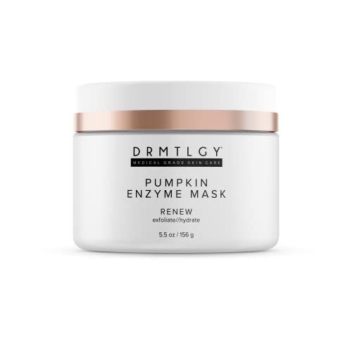 DRMTLGY Pumpkin Enzyme Face Mask with Jojoba Beads. Gentle Exfoliating Pumpkin Facial Mask for Dulln | Amazon (US)