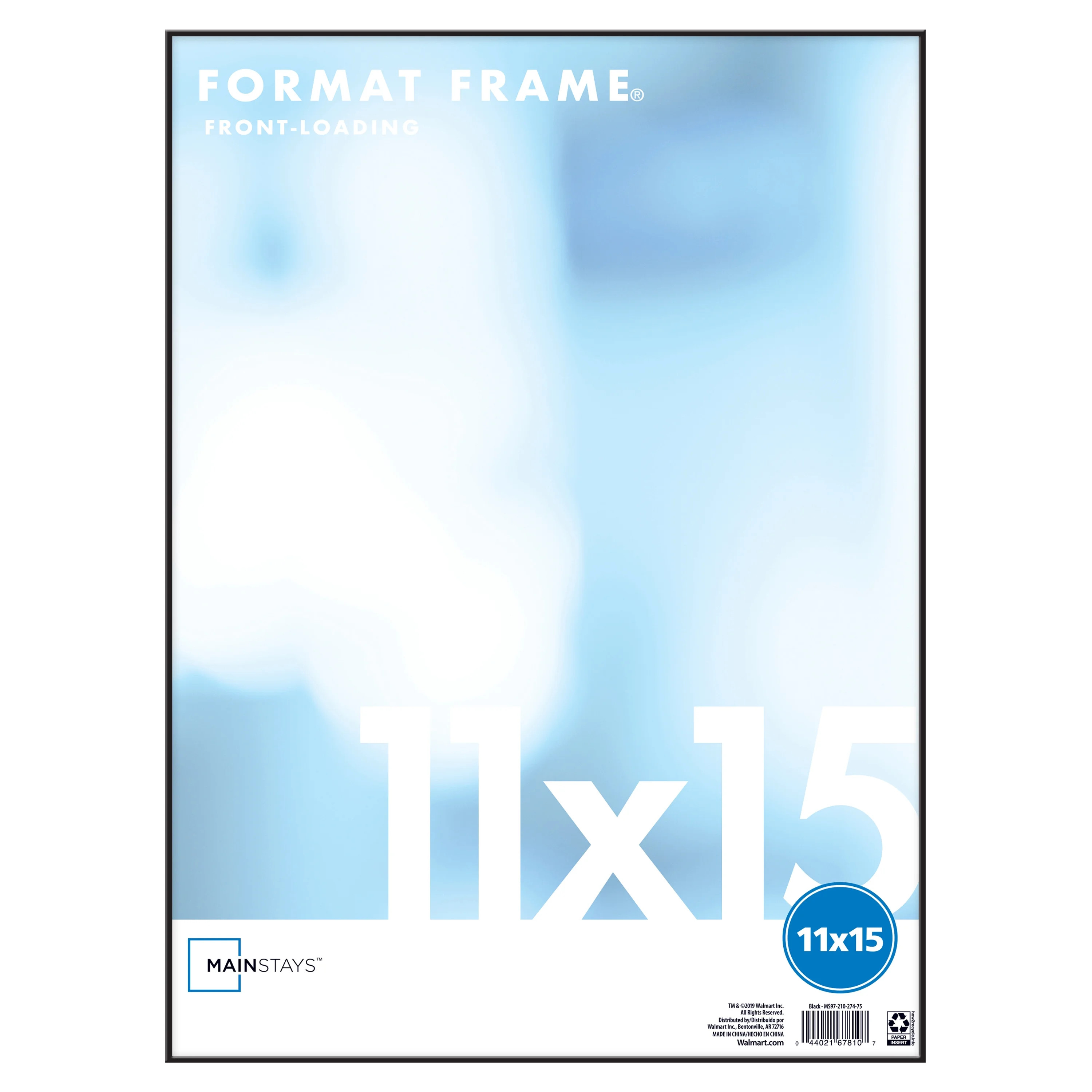 Mainstays 11X15 Black Format Frame - Walmart.com | Walmart (US)