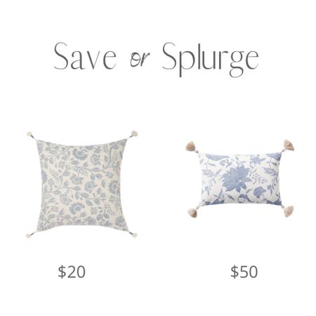 The perfect summer pillow

Floral pillow, save or splurge 

#LTKhome #LTKFind #LTKSeasonal