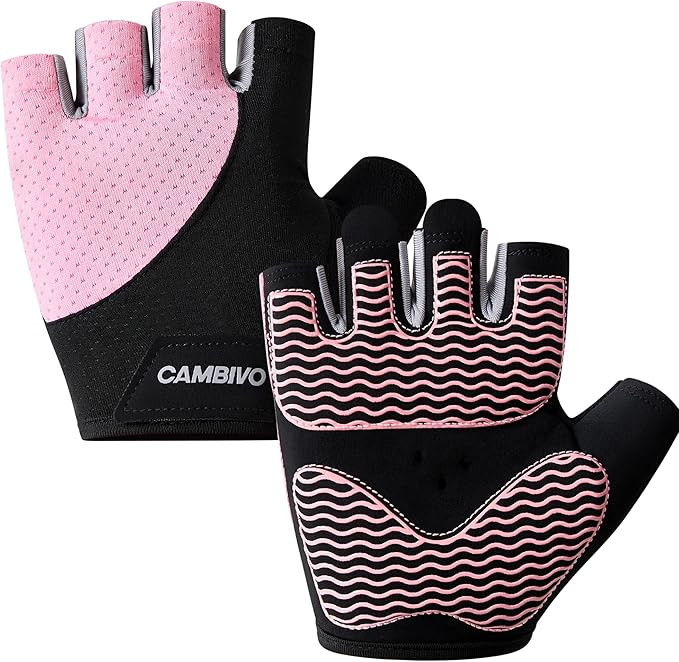 CAMBIVO Workout Gloves for Men & Women, Weight Lifting Gloves with Wrist Support, Non Slip Grip, ... | Amazon (US)