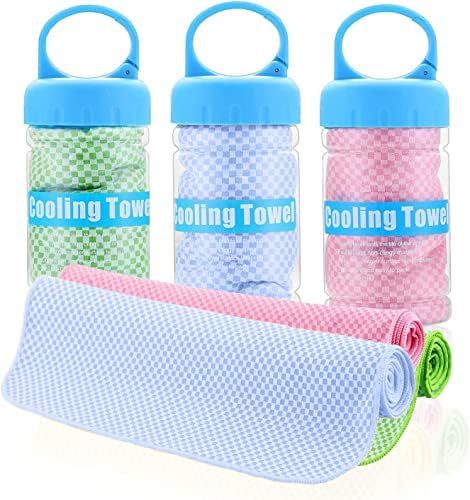 Cooling Towel 3 Packs ,Use as Cooling Scarf Headband Wristband Bandana,Sports Towel Neck Bandana ... | Amazon (CA)