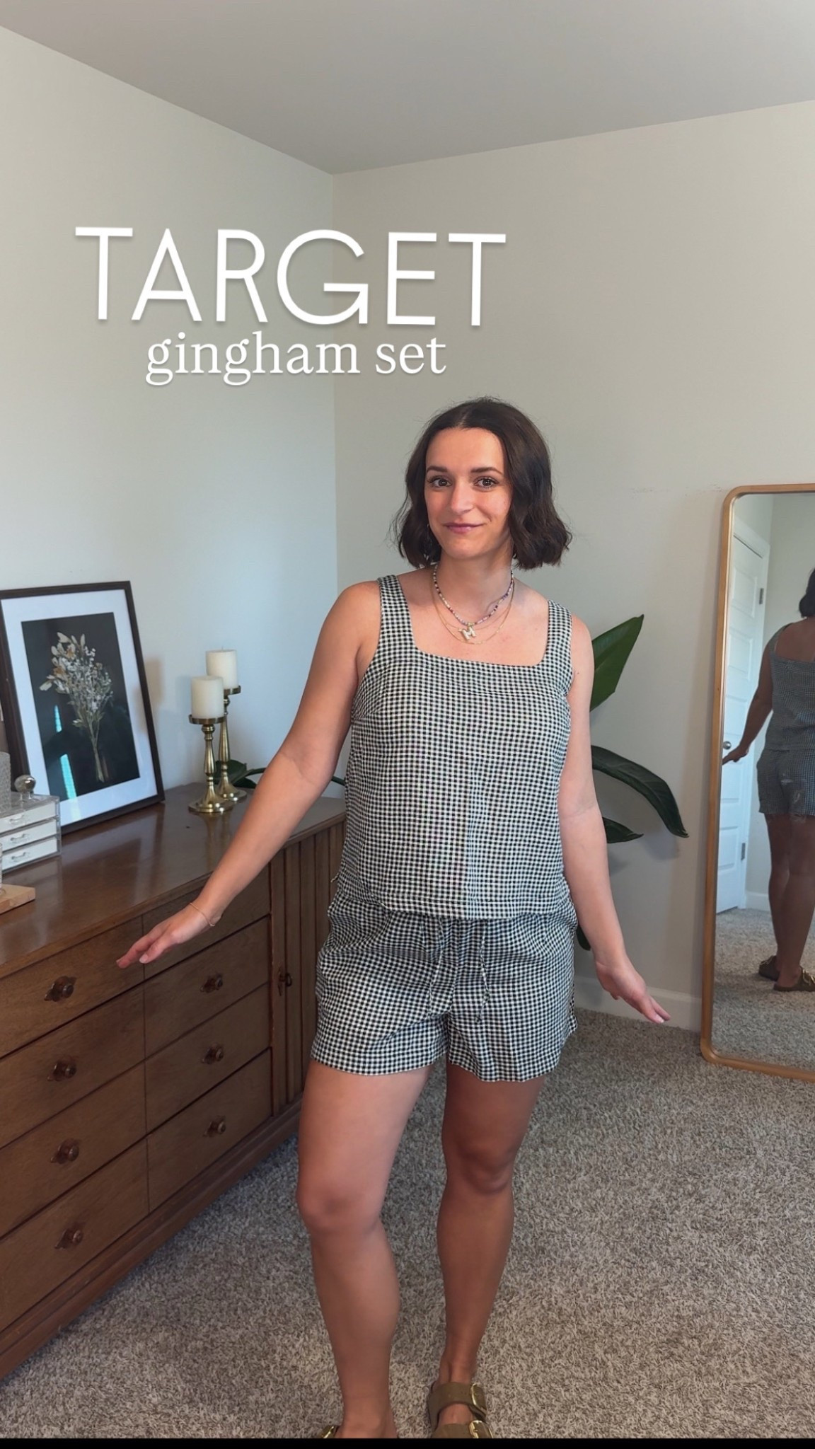 Cute summer set from Target! Wearing a small in both 