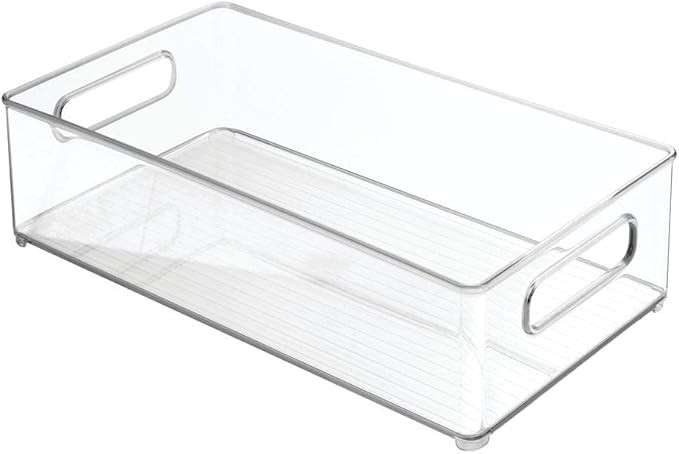 iDesign Plastic Refrigerator and Freezer Storage Bin, BPA-Free Organizer for Kitchen, Garage, Bas... | Amazon (US)