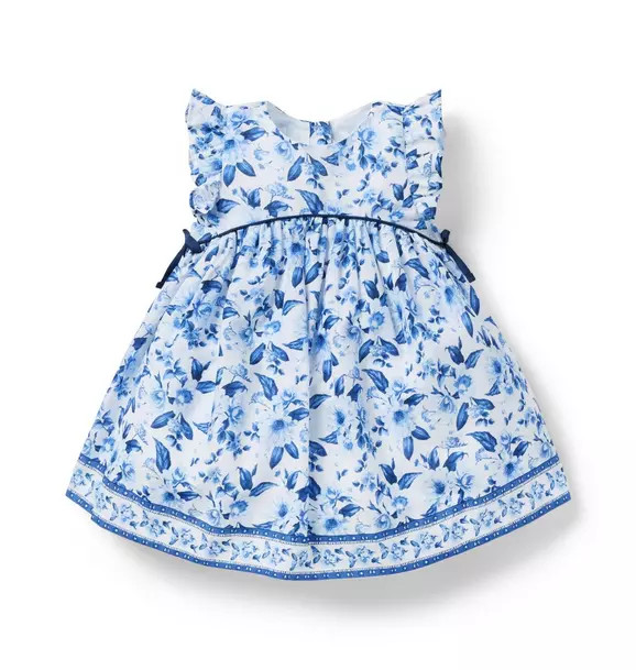 Baby Floral Flutter Sleeve Dress | Janie and Jack