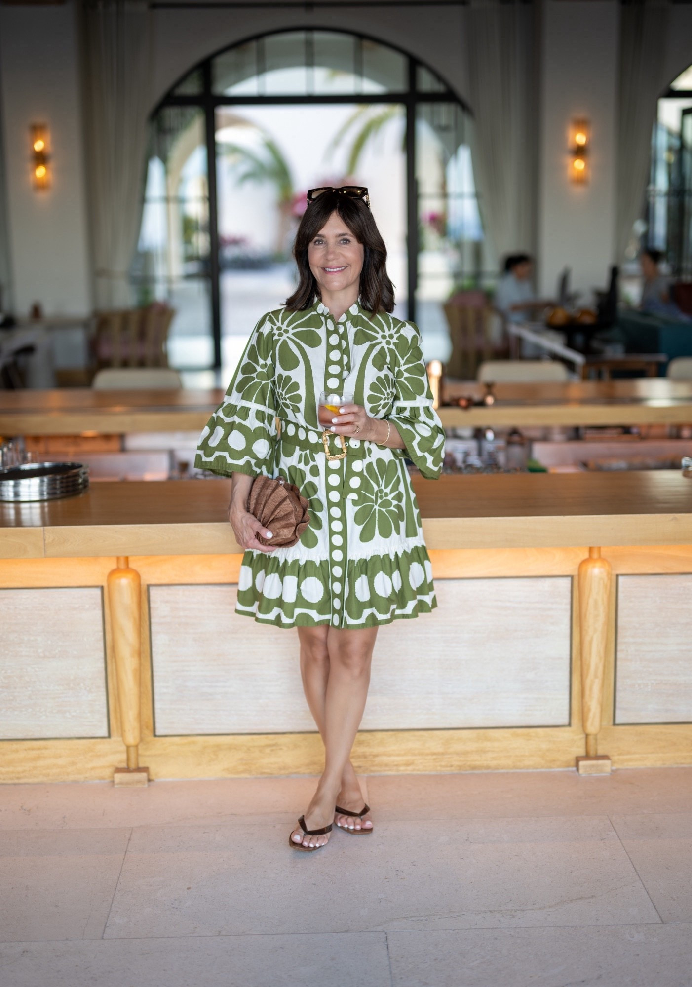 Farm Rio makes the best vacation dresses! I wore this out to dinner the other night in Cabo🤍

#LTKOver40 #LTKSeasonal #LTKTravel