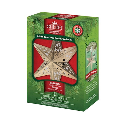 ScentSicles 3-Pack Gold Metal Star Indoor Ornament Lowes.com | Lowe's