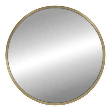 Stratton Home Decor Ava Round Gold Mirror | Walmart (US)