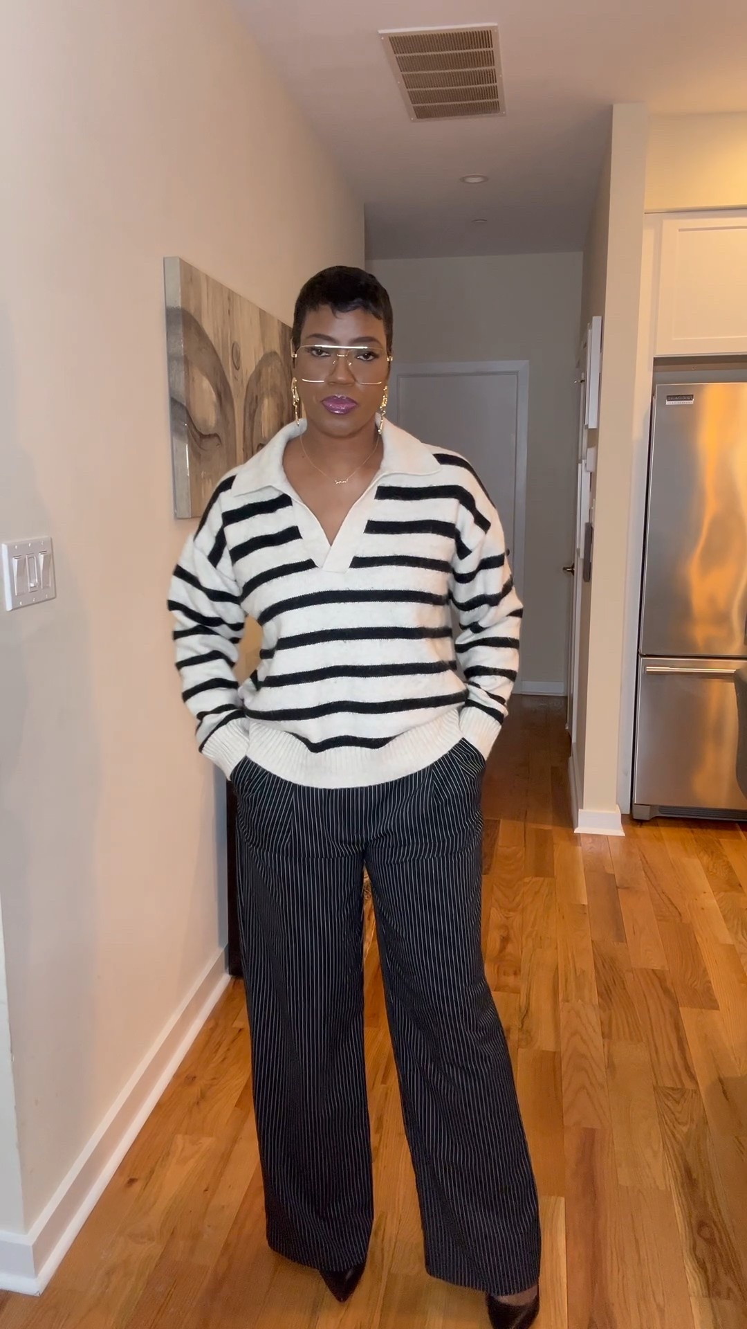 Stripes on Stripes 

#LTKMidsize #LTKOver40 #LTKWorkwear