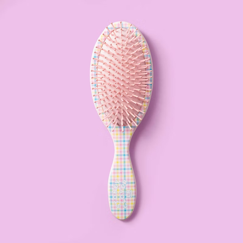 Gingham Detangling Hair Brush - Rainbow - Stoney Clover Lane x Target | Target