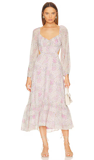 Shayla Dress in Lilac & Blue Multi | Revolve Clothing (Global)