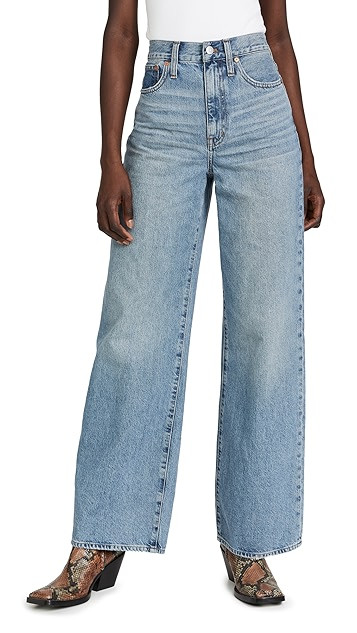 Super Wide Leg Full Length Rigid Jeans | Shopbop