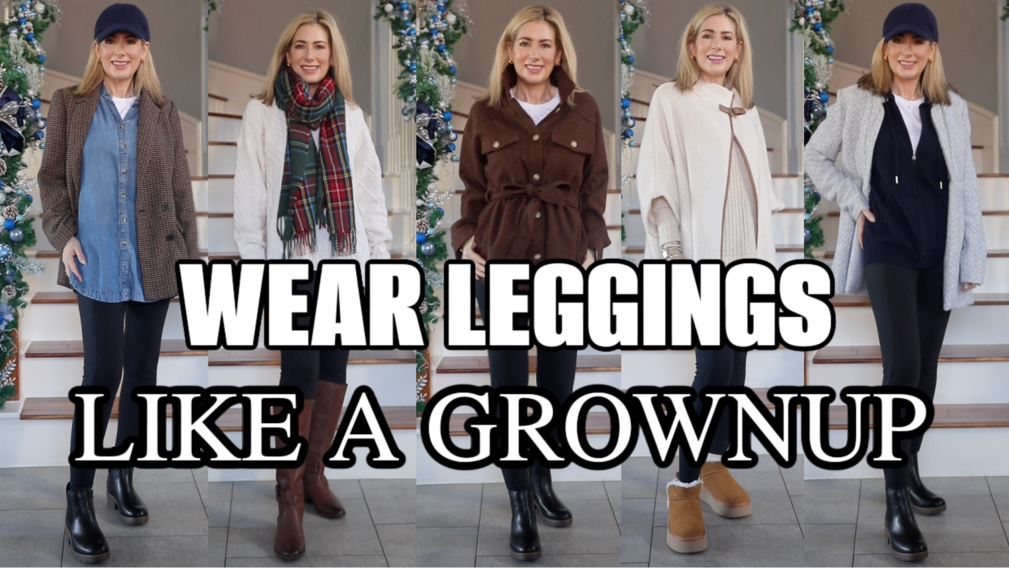 How To Wear Leggings Like A Grown Woman | 7 Outfit Ideas

#LTKActive #LTKOver40 #LTKStyleTip