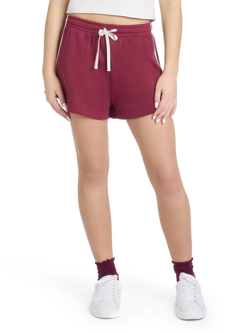 Mills by Millie Bobby Brown Women's Striped Terry Shorts, Sizes XXS-XXL | Walmart (US)