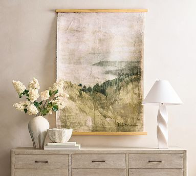 Misty Glaze Tapestry Wall Art by Lauren Herrera | Pottery Barn (US)